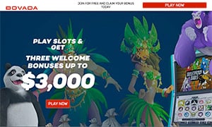 Bovada Casino $3,000 Slots Bonus