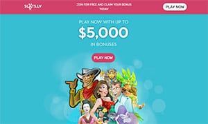 Slots.lv $5,000 Slots Bonus
